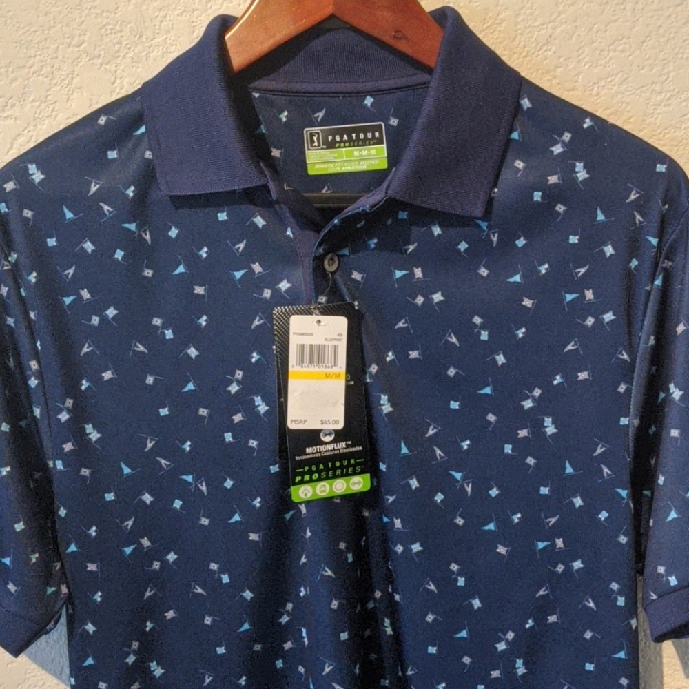 NWT PGA Tour/ pro series, athletic fit, polo
